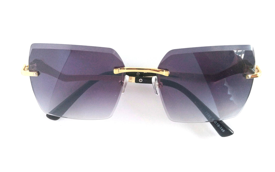 Contemporary Metal Square Sunglasses by That One