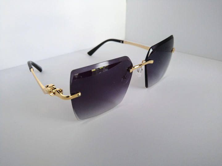 Contemporary Metal Square Sunglasses by That One